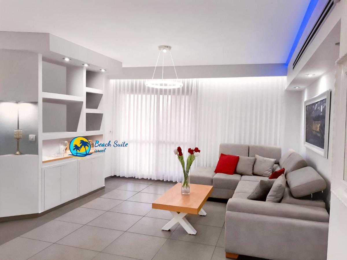 Beach Suite Israel- Private Jacuzzi Garden Suite & Gym, 3 Min Walk To Beach ביץ סוייט ישראל- ג'קוזי פרטי בגינה 3 דקות הליכה לים וחדר כושר Aschkelon Exterior foto